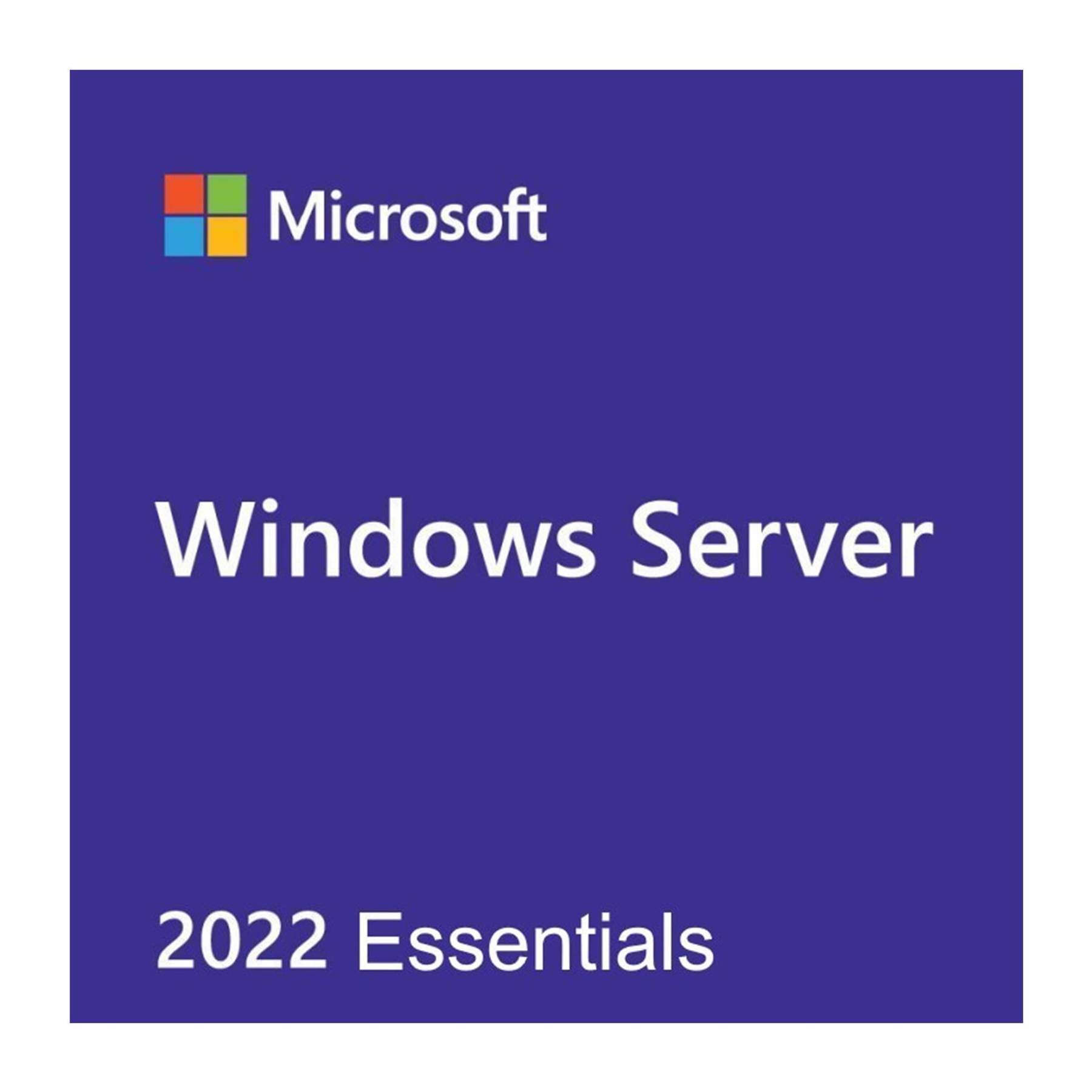 DELL ENTERPRISE ACCESSORIES Windows Server 2022 Essentials Edition 1 license(s) 634-BYLI