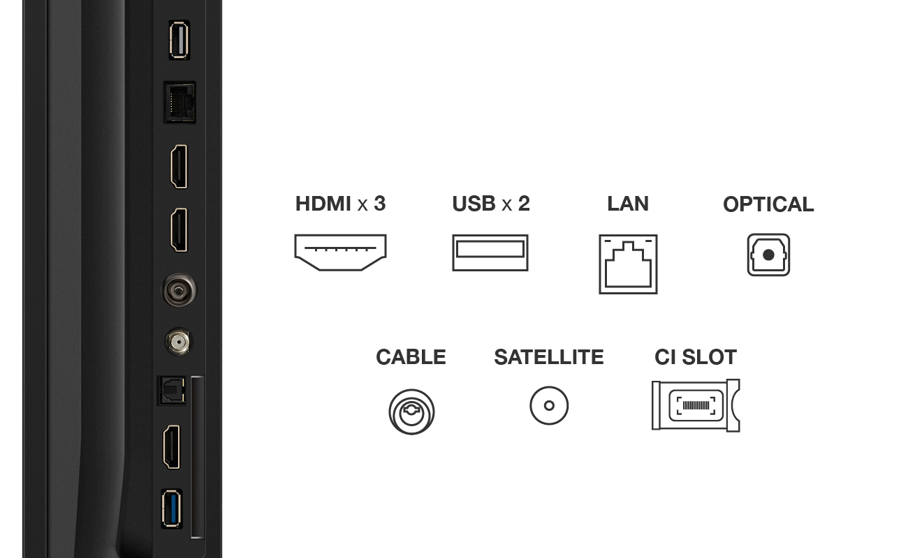 TV LED TCL 75P69K 2025 75 pouces (189cm) — photo 5