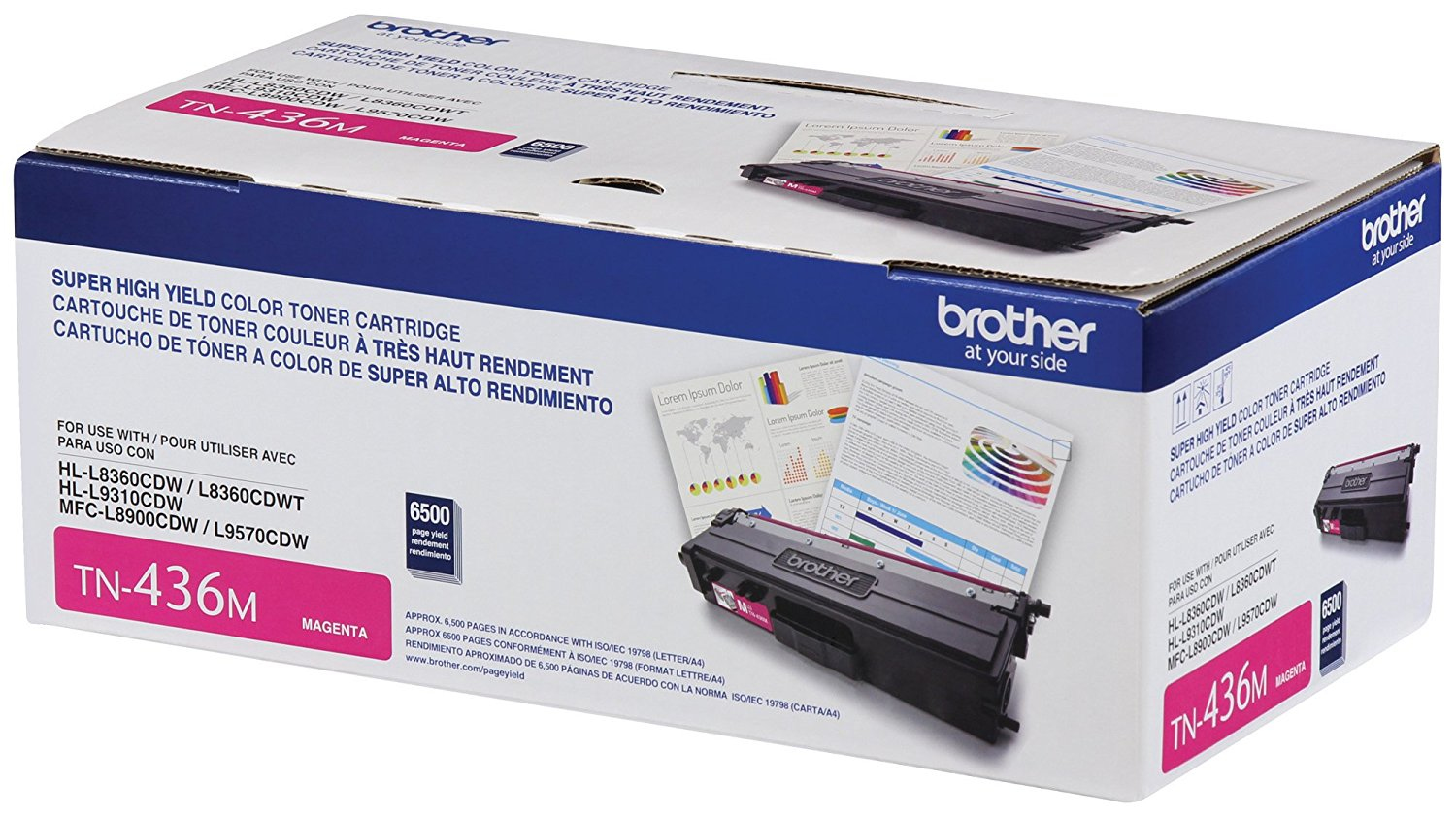 Brother TN-436M toner cartridge 1 pc(s) Original Magenta – image 3