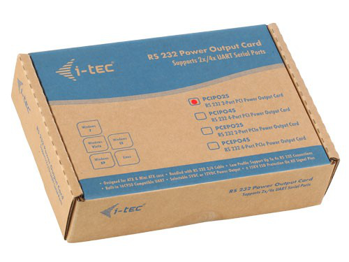 i-tec PCIPO2S interface cards/adapter Internal Serial – image 3