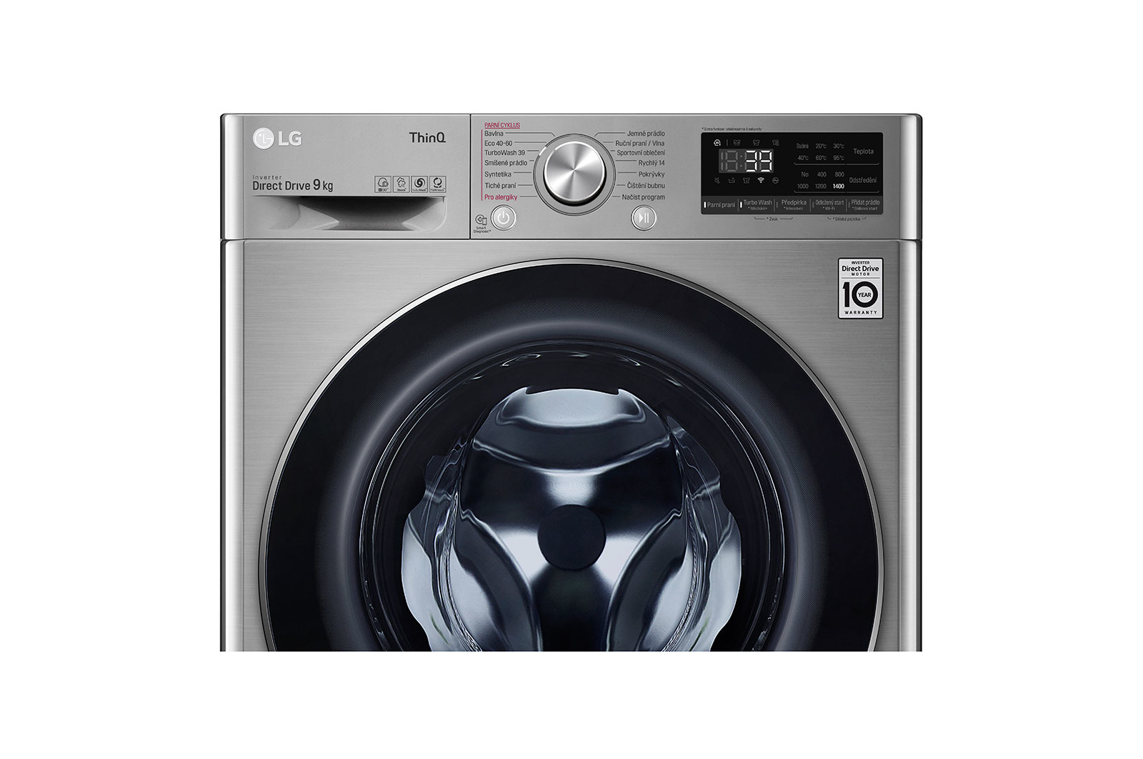 LG F4WV909P2TE washing machine Front-load – image 4