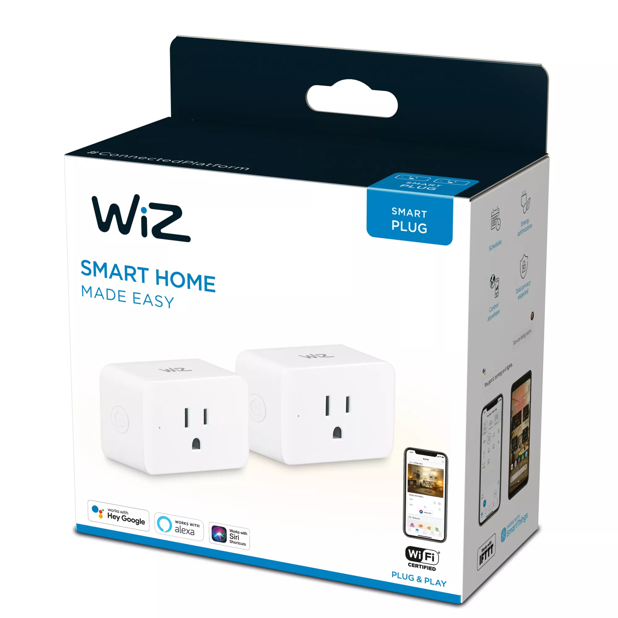 WiZ 046677603700 smart plug White – image 2
