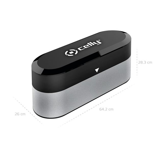 Celly BhTwinsMini Headset Wireless In-ear Calls/Music Bluetooth Black – image 3
