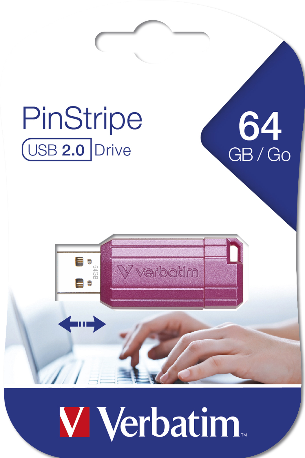 Verbatim 64GB PINK - USB-Stick - 64 GB – image 2