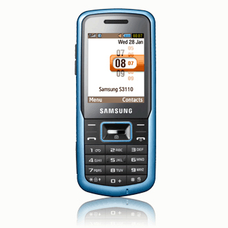 Samsung S3110 5.08 cm (2") 77 g