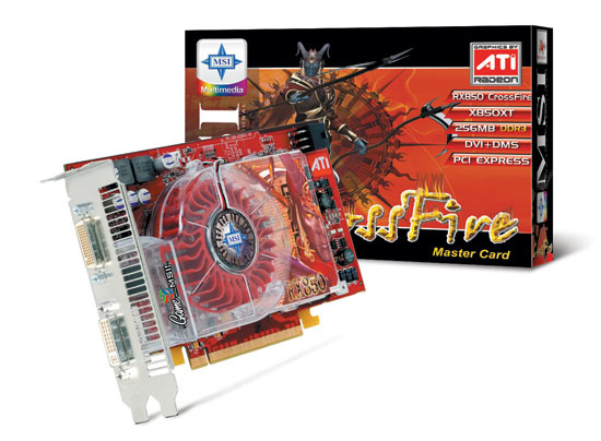 MSI RX850XT CROSSFIRE
