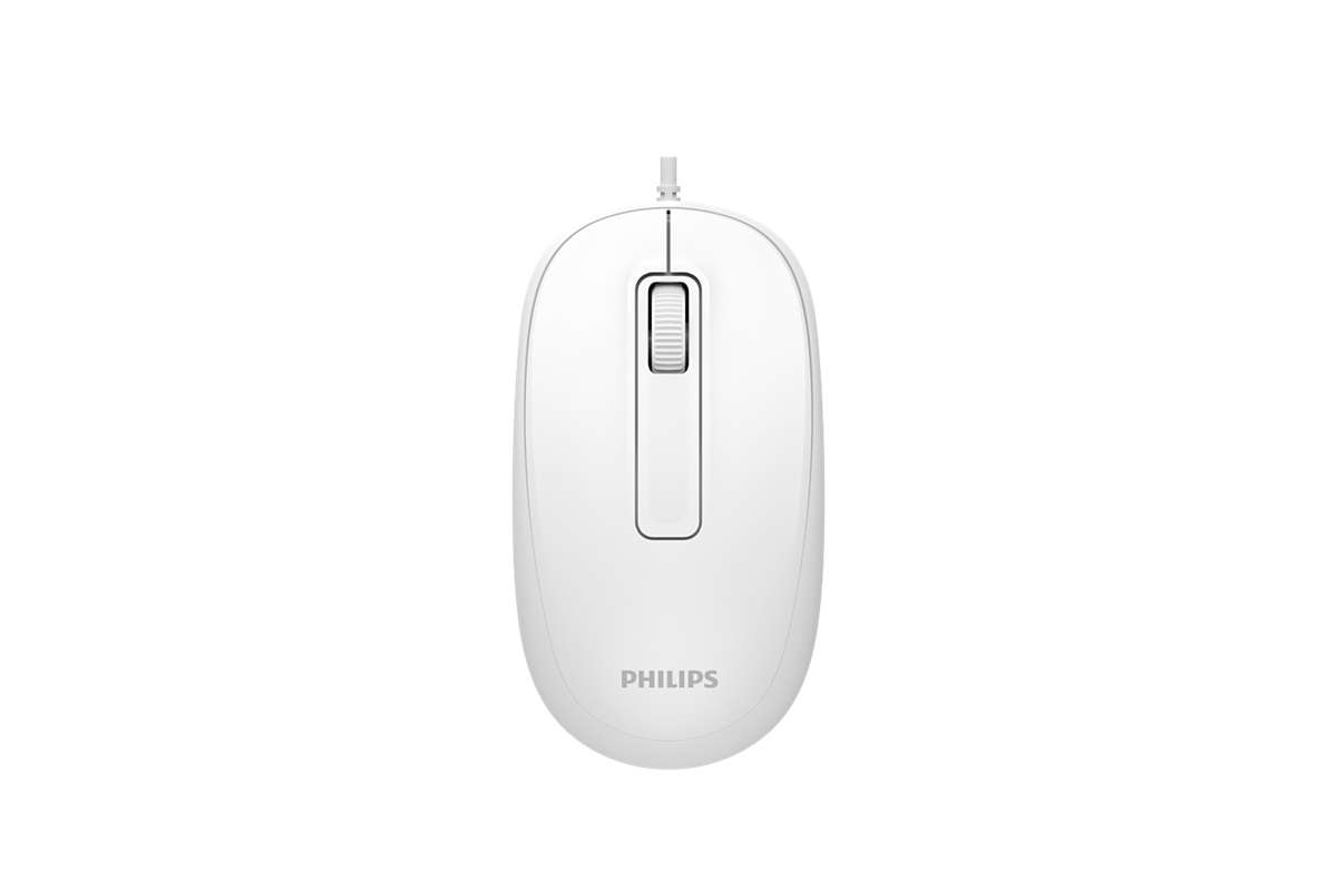Philips 2000 series SPK7238W/93 mouse Office Ambidextrous USB Type-A Optical 1200 DPI – image 1