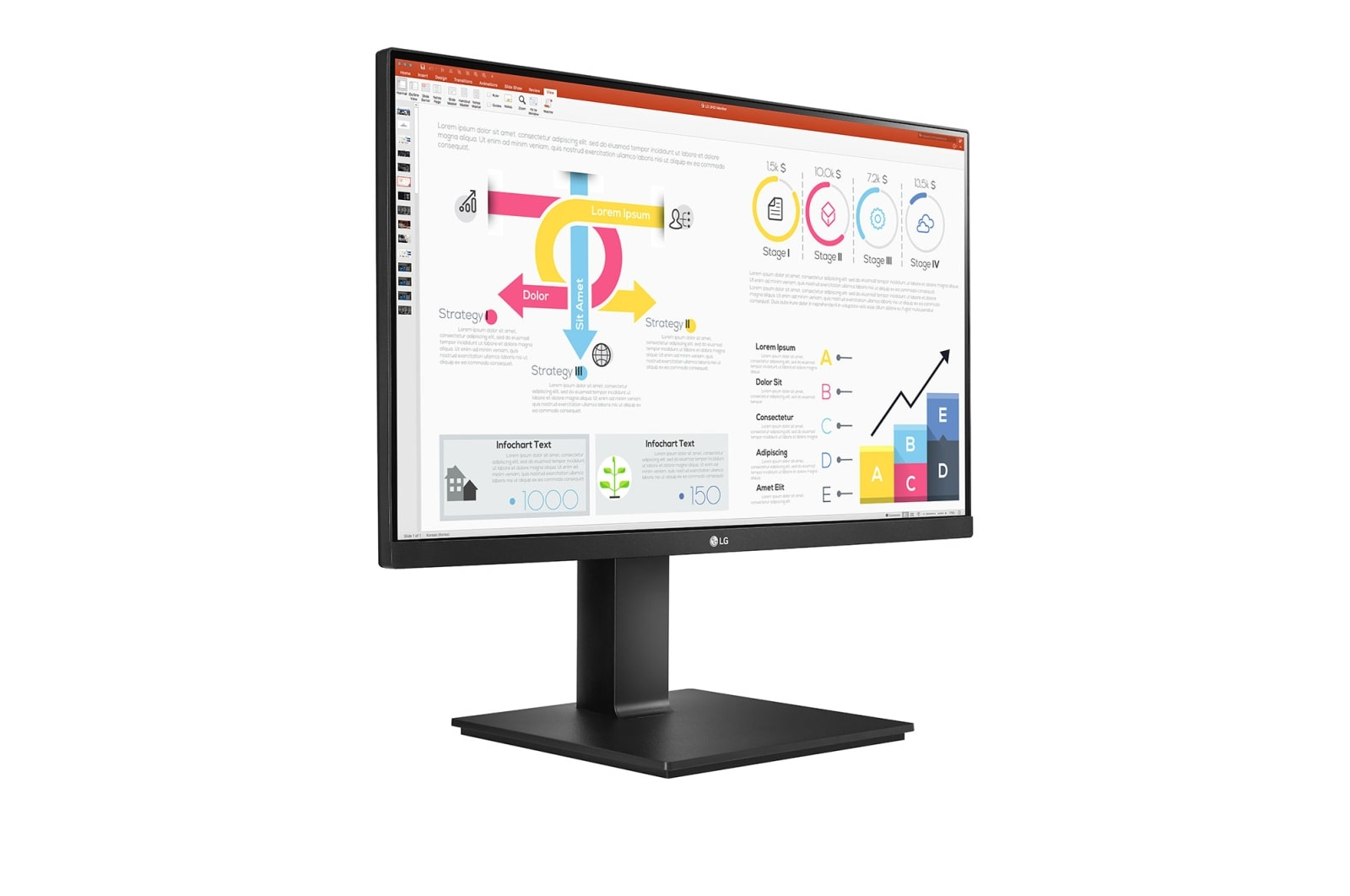 LG 24QP750-B computer monitor – image 4