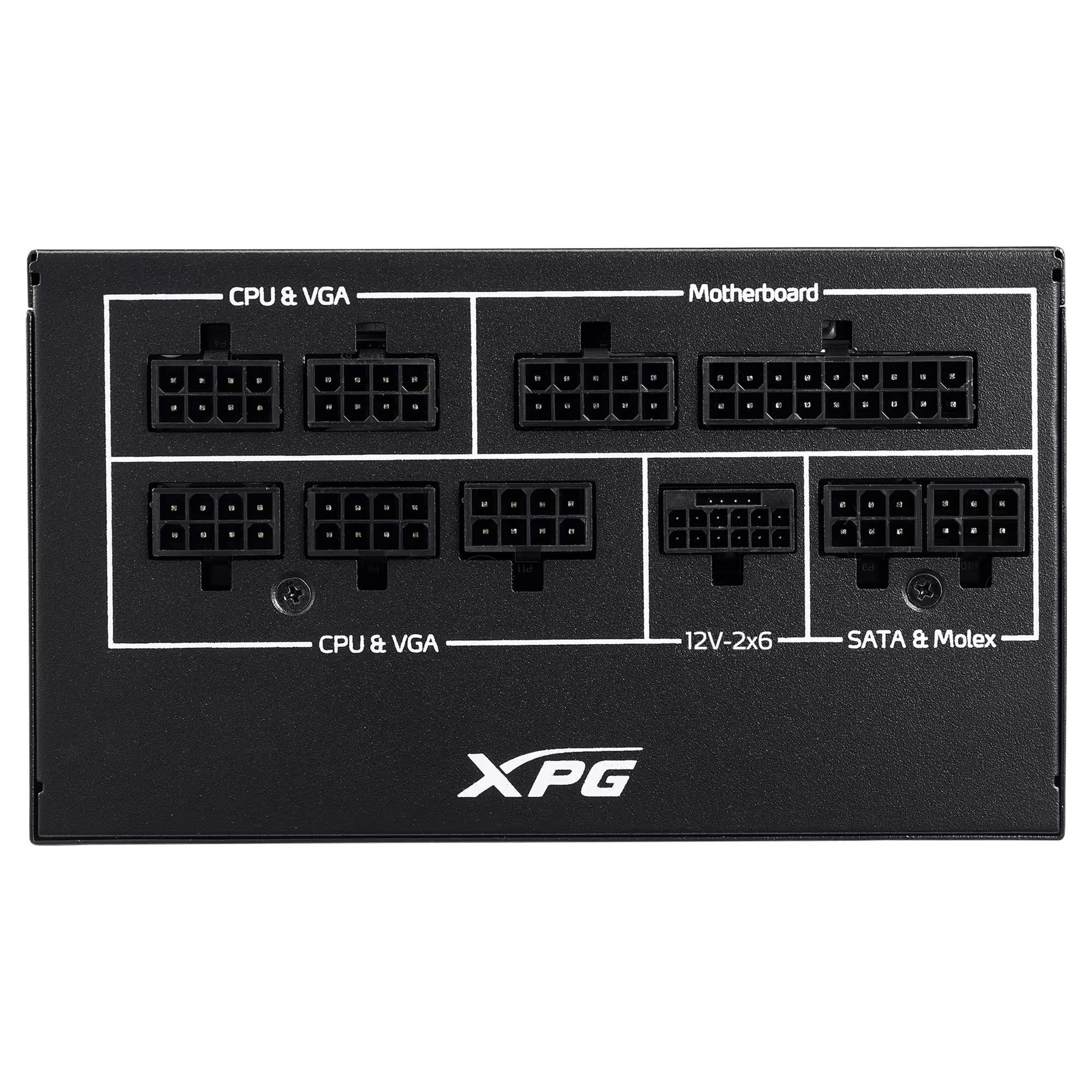 XPG COREREACTORII850G-BKCUS power supply unit – image 2