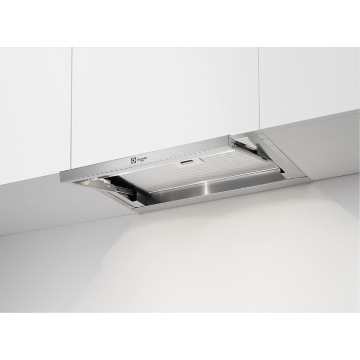 Electrolux CA6600IS-X cooker hood Semi built-in (pull out) Stainless steel 650 m³/h