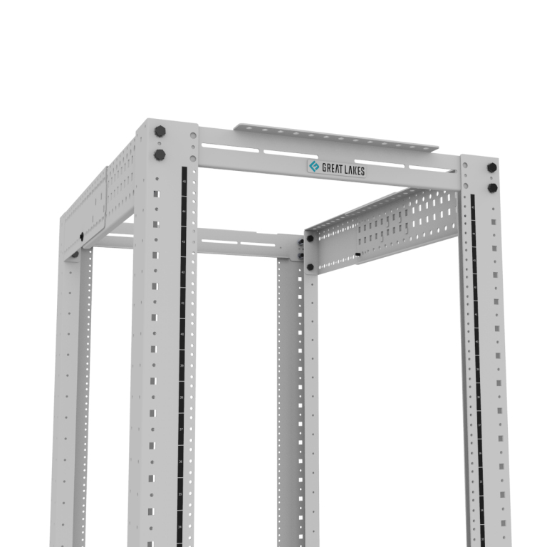 Vertiv VRX-45U2436-W-1224 rack cabinet 45U Freestanding rack White – image 3