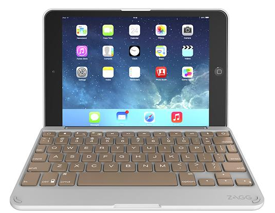 ZAGG IM2ZFN-RGB mobile device keyboard Gold, Pink – image 1