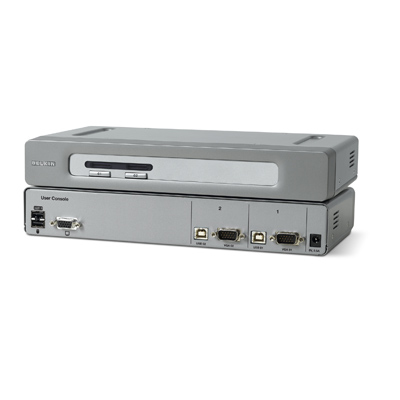 Linksys F1DN102Uea KVM switch Rack mounting Grey – image 2