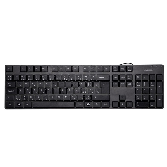Hama Casano keyboard Office USB Czech, Slovakian Black – image 2