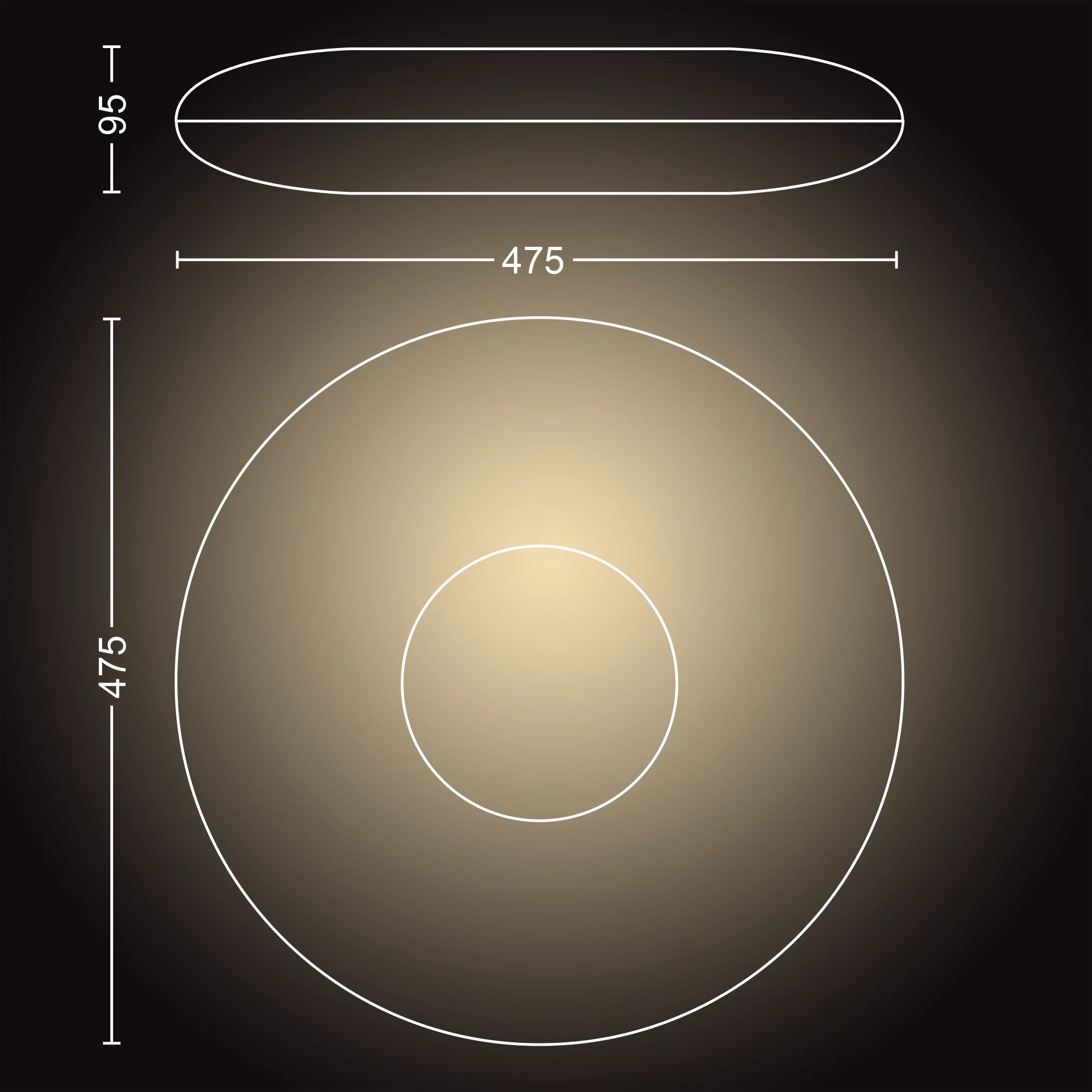 Philips by Signify Philips Hue White ambience Cher ceiling light – image 2