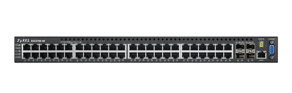 Zyxel XGS3700-48 Managed L2+ Gigabit Ethernet (10/100/1000) Black – image 3