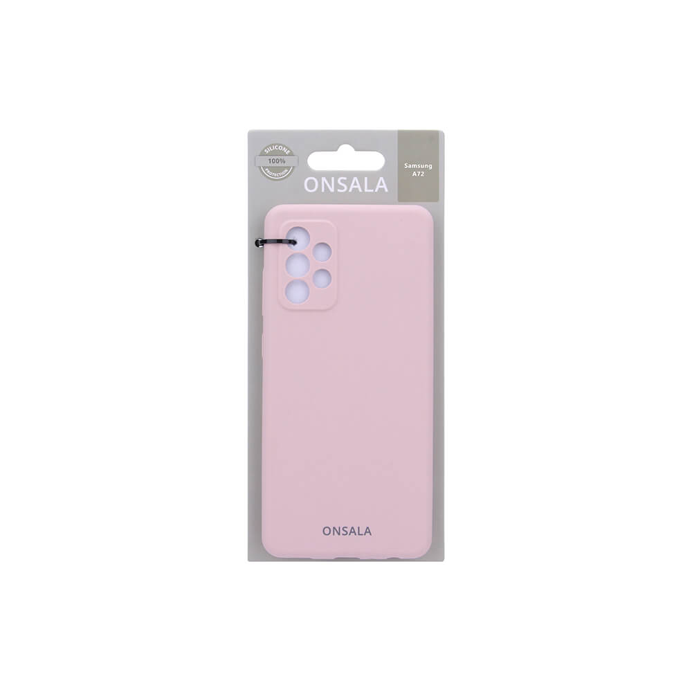 Onsala Phone Case Silicone Sand Pink - Samsung A72 – image 2