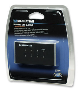 Manhattan 160766 interface hub 480 Mbit/s Black – image 7