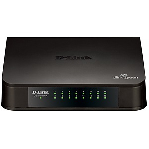 D-Link DES-1016A/C1 network switch Black