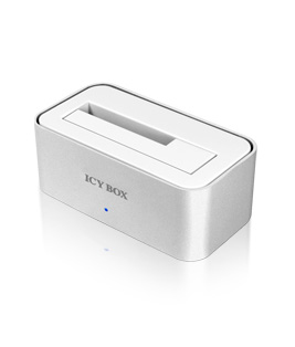 ICY BOX IB-111StUEb-Wh Silver – image 1