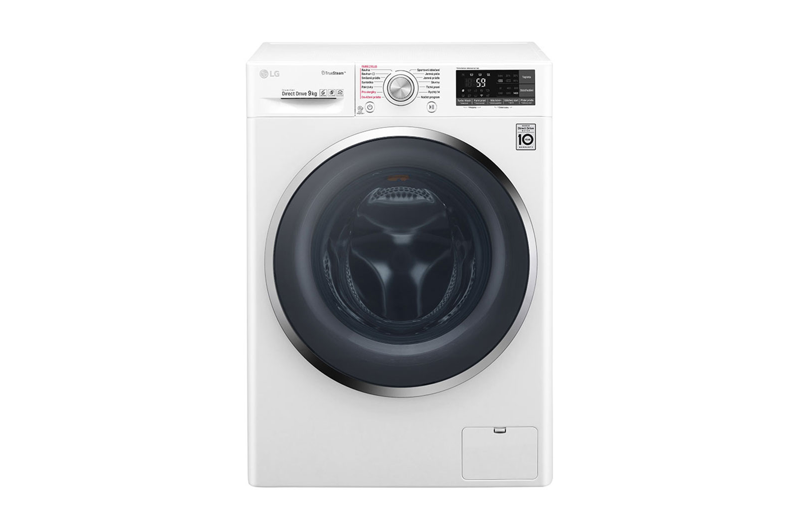 LG F94J8VH2WD washer dryer Freestanding Front-load White – image 1