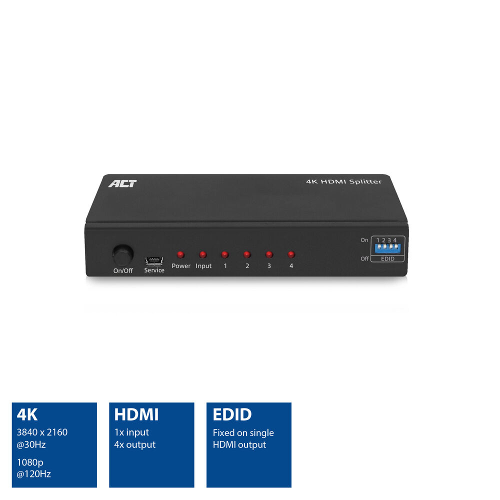 ACT 4K HDMI splitter – image 2