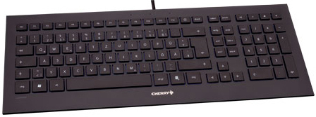 Cherry JK-0340 keyboard Office USB Black