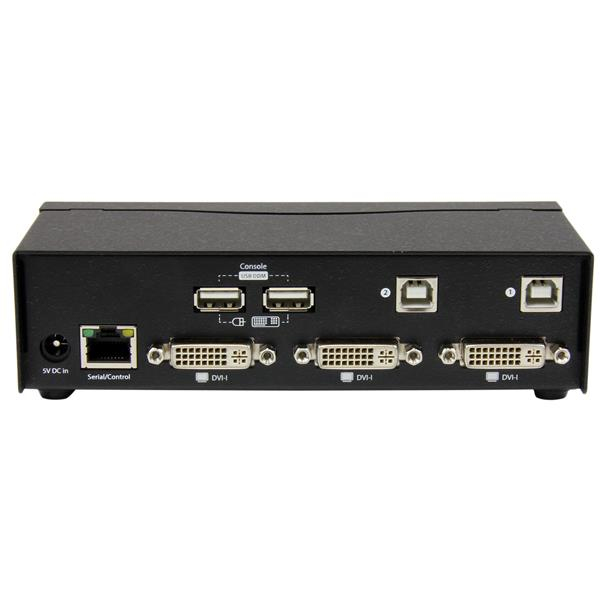 StarTech.com 2 Port USB DVI KVM Switch with DDM Fast Switching Technology and Cables – image 3