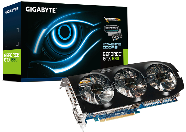 GIGABYTE GV-N680WF3-2GD graphics card NVIDIA GeForce GTX 680 – image 2