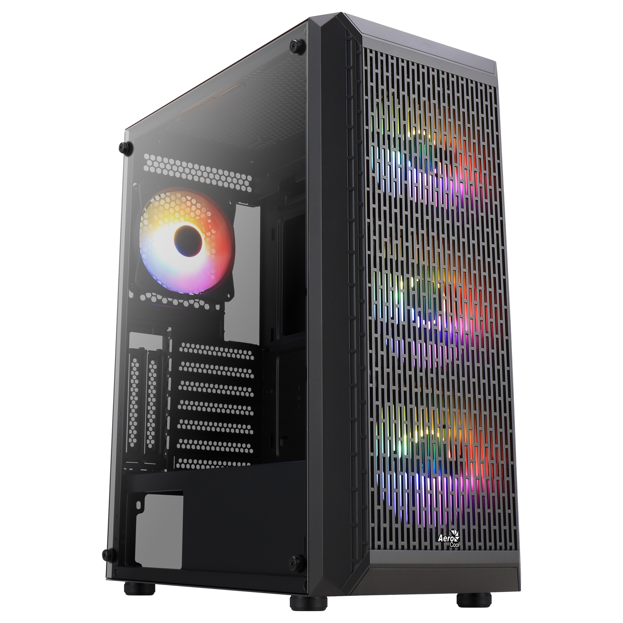 Aerocool BEAMBKV2 Gaming ATX Case 4 Fans – image 1