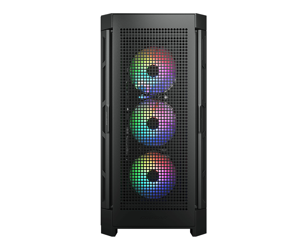 COUGAR Midi Tower Case Duoface Pro ARGB, Black – image 5