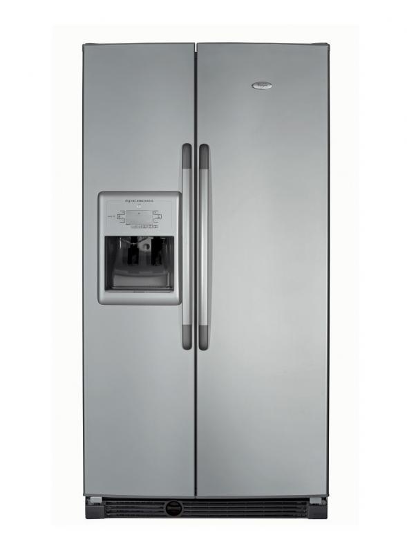 Whirlpool 20RI-D3 side-by-side refrigerator Freestanding Stainless steel