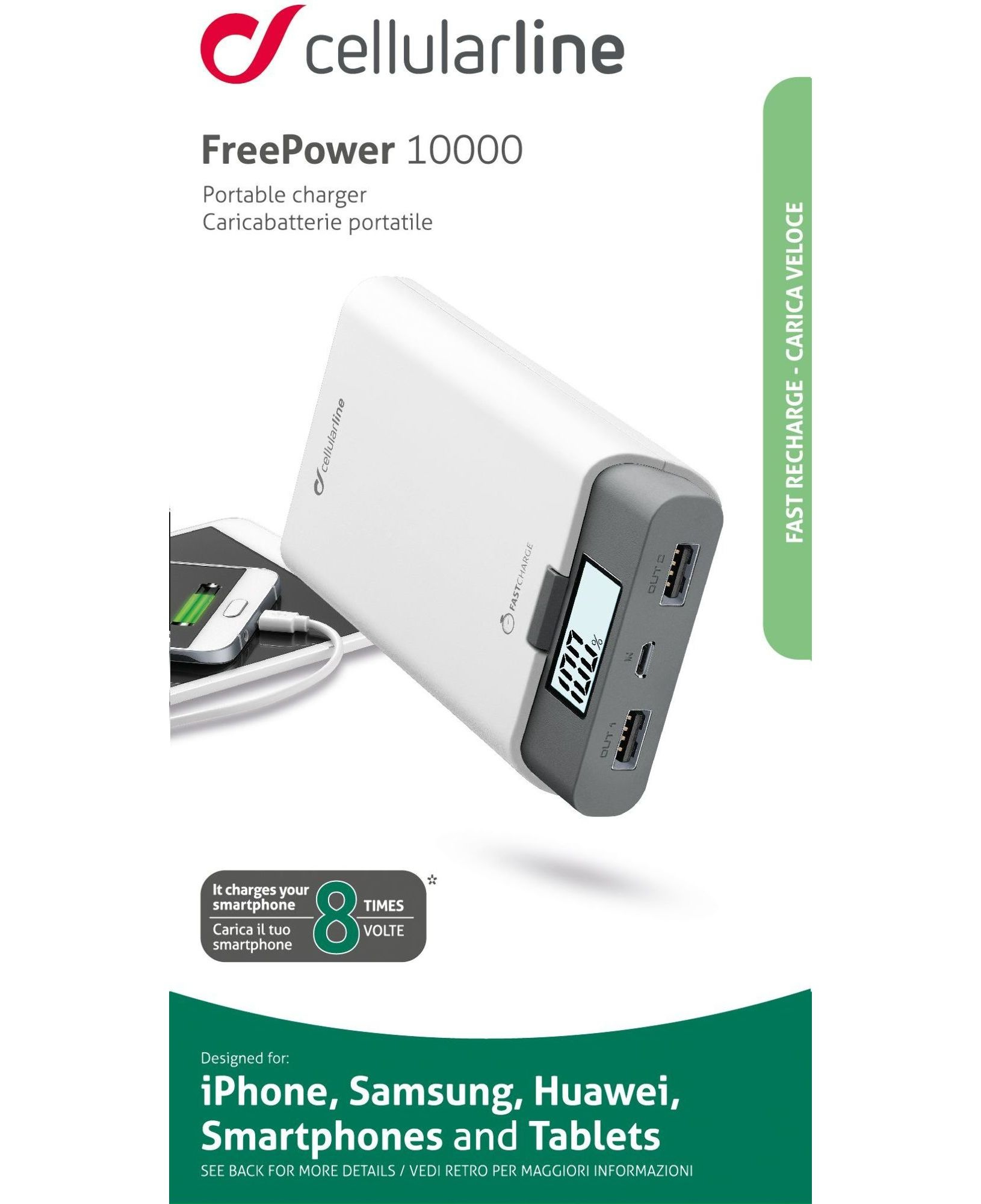 Cellularline Freepower 10000 - Universale – image 2
