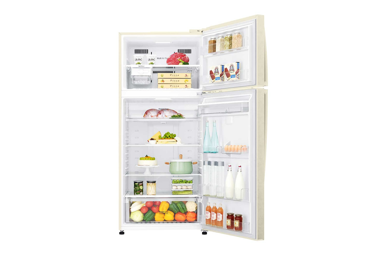 LG GTF744SEHV fridge-freezer Freestanding – image 2