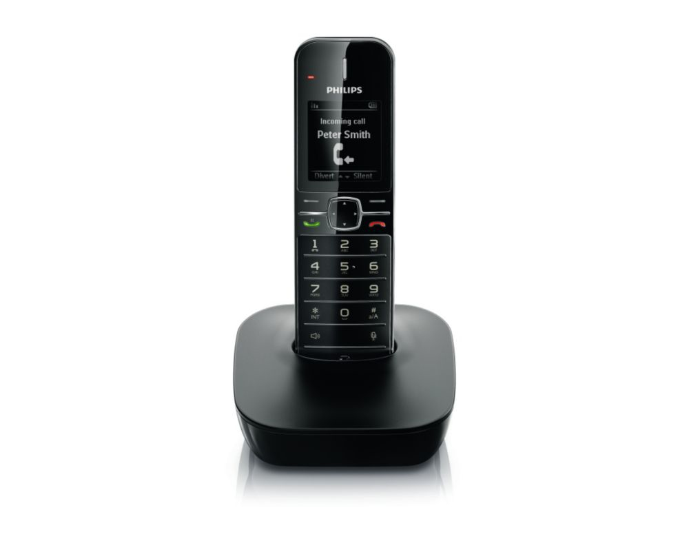Philips BeNear CD4801B/77 telephone DECT telephone Caller ID Black – image 1