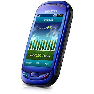 Samsung GT-S7550 7.62 cm (3") 119 g Blue – image 6