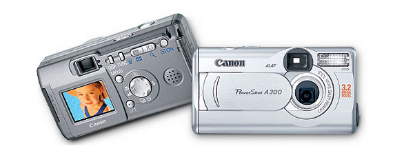 Canon POWERSHOT A300 CAMERA & CP-200 FOTO PRINTER