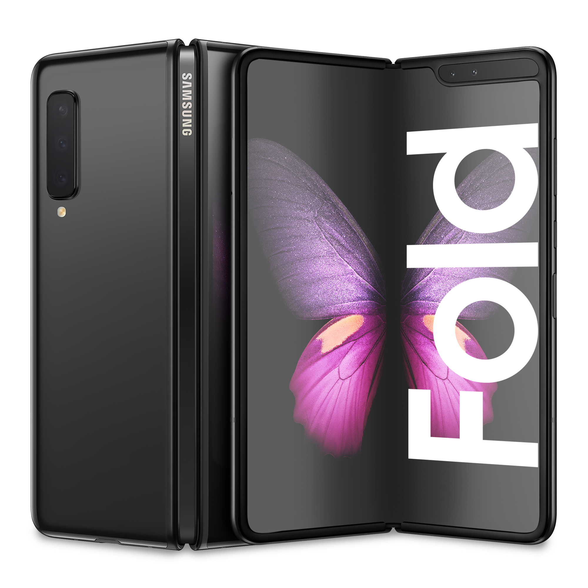 Samsung Galaxy Fold 18.5 cm (7.3") Android 9.0 4G USB Type-C 12 GB 512 GB 4380 mAh Black