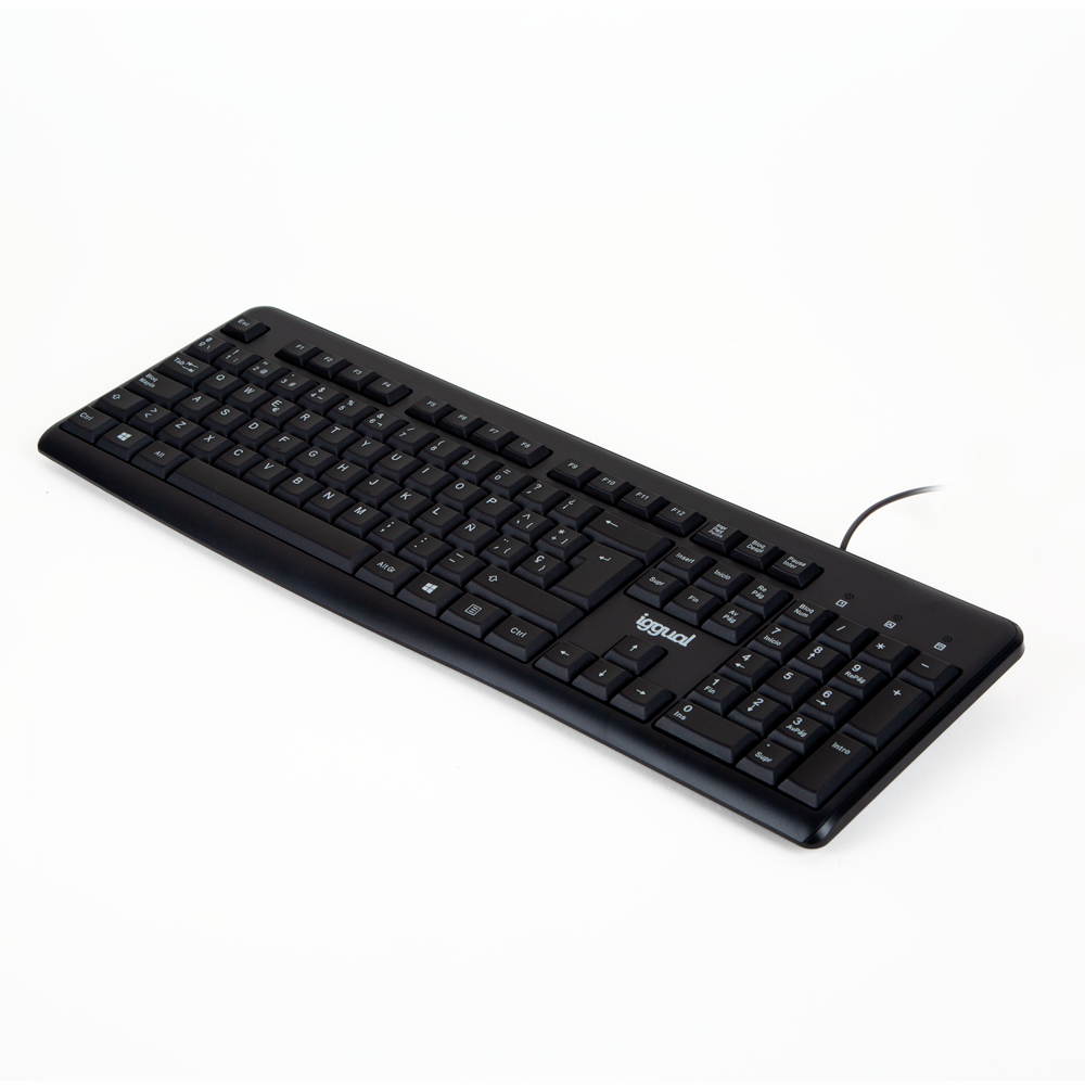 iggual CK-BASIC2-105T keyboard Office USB QWERTY Black – image 2