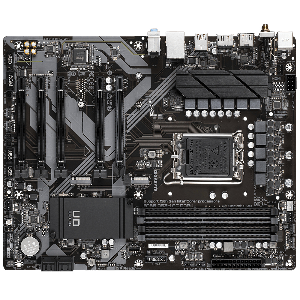 GIGABYTE B760 DS3H AC DDR4 – image 4