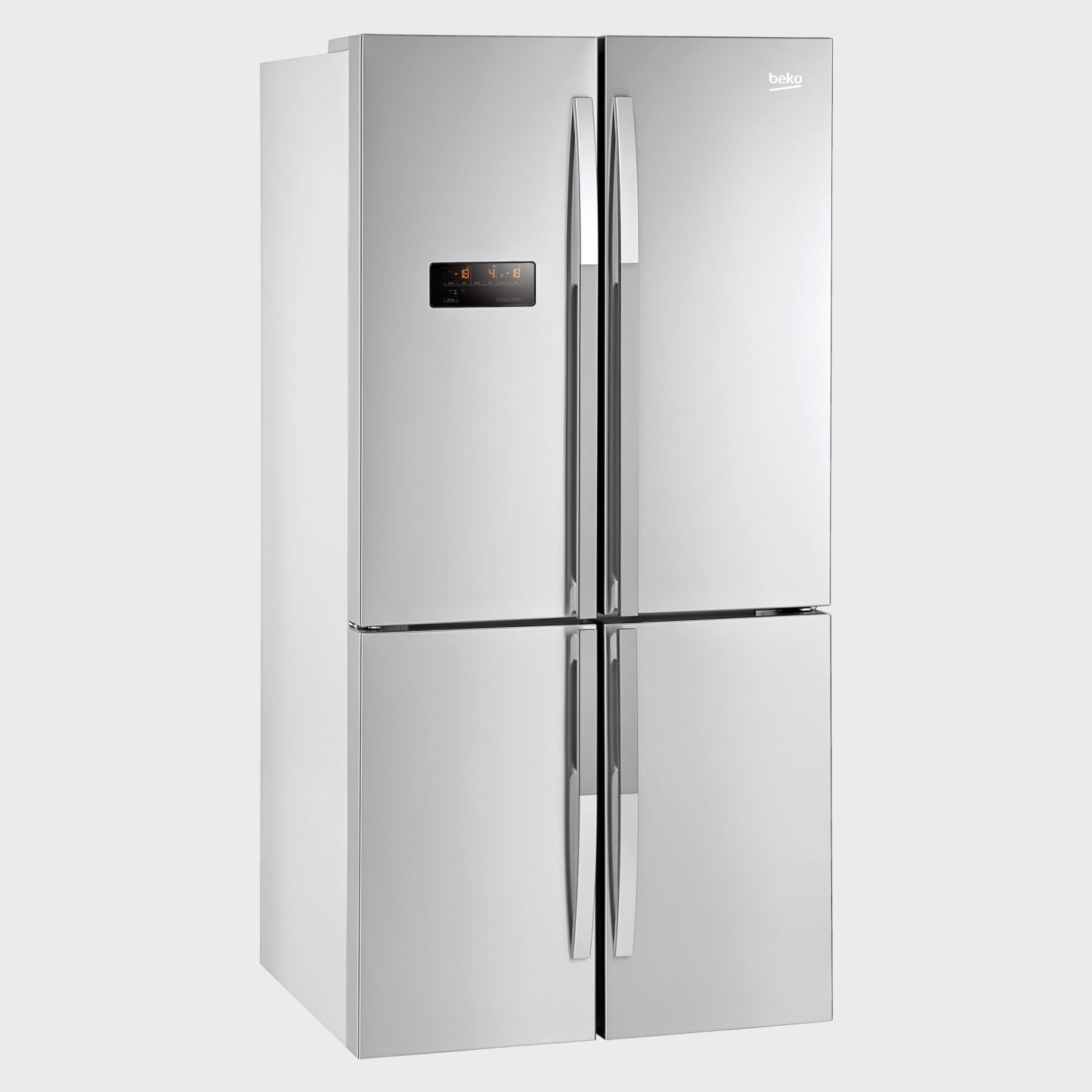 Beko GNE114780X side-by-side refrigerator Freestanding – image 2