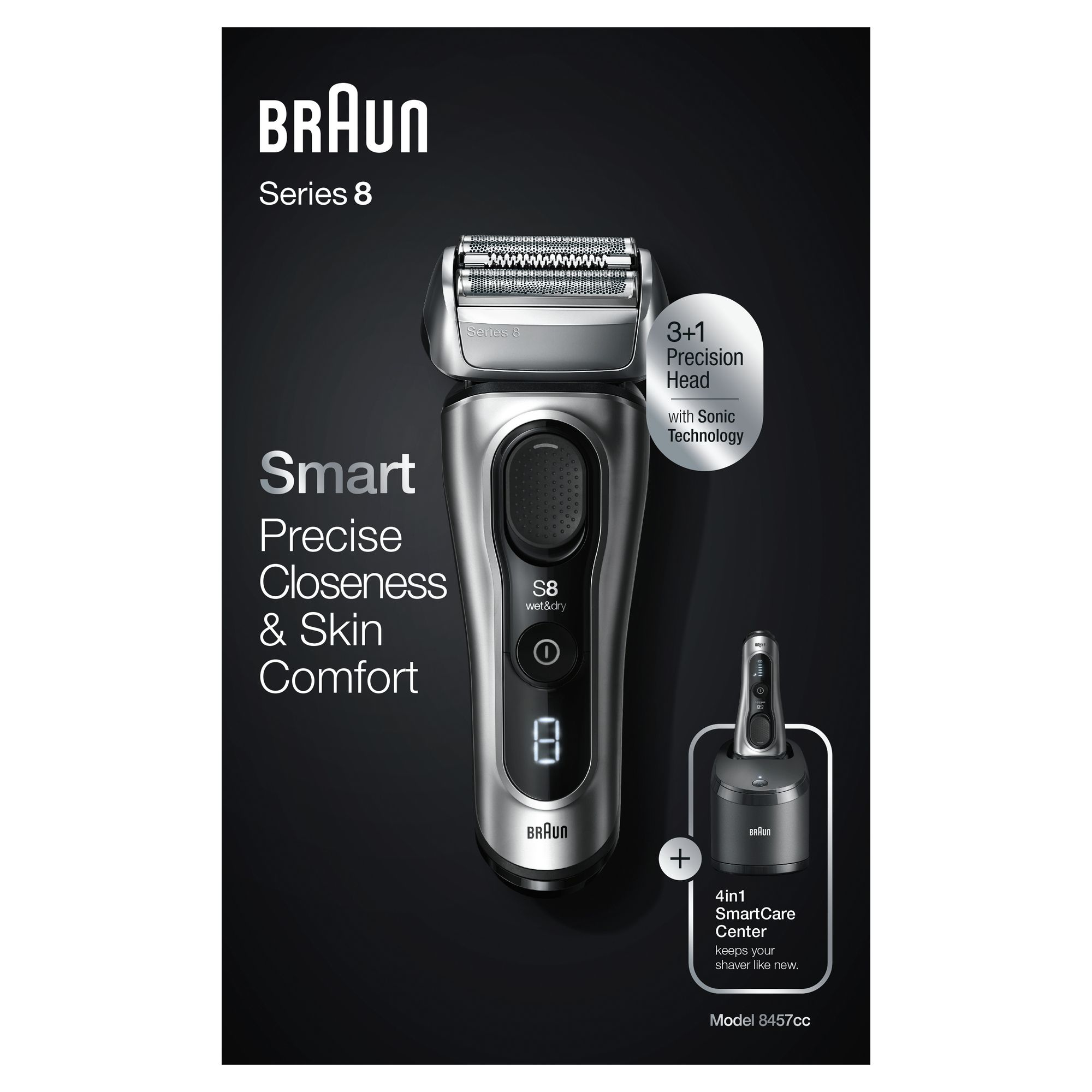 Braun 8457cc Wet&Dry