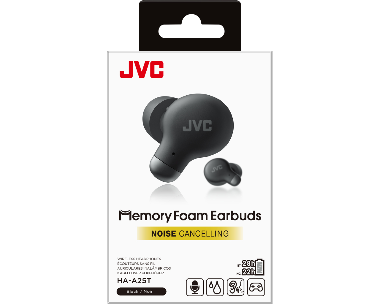 JVC HA-A25T Headset True Wireless Stereo (TWS) In-ear Calls/Music Bluetooth Black – image 7