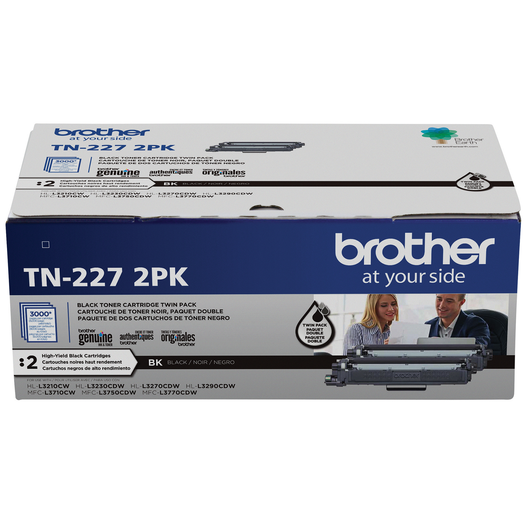 Brother TN-2272PK toner cartridge 2 pc(s) Original Black – image 2