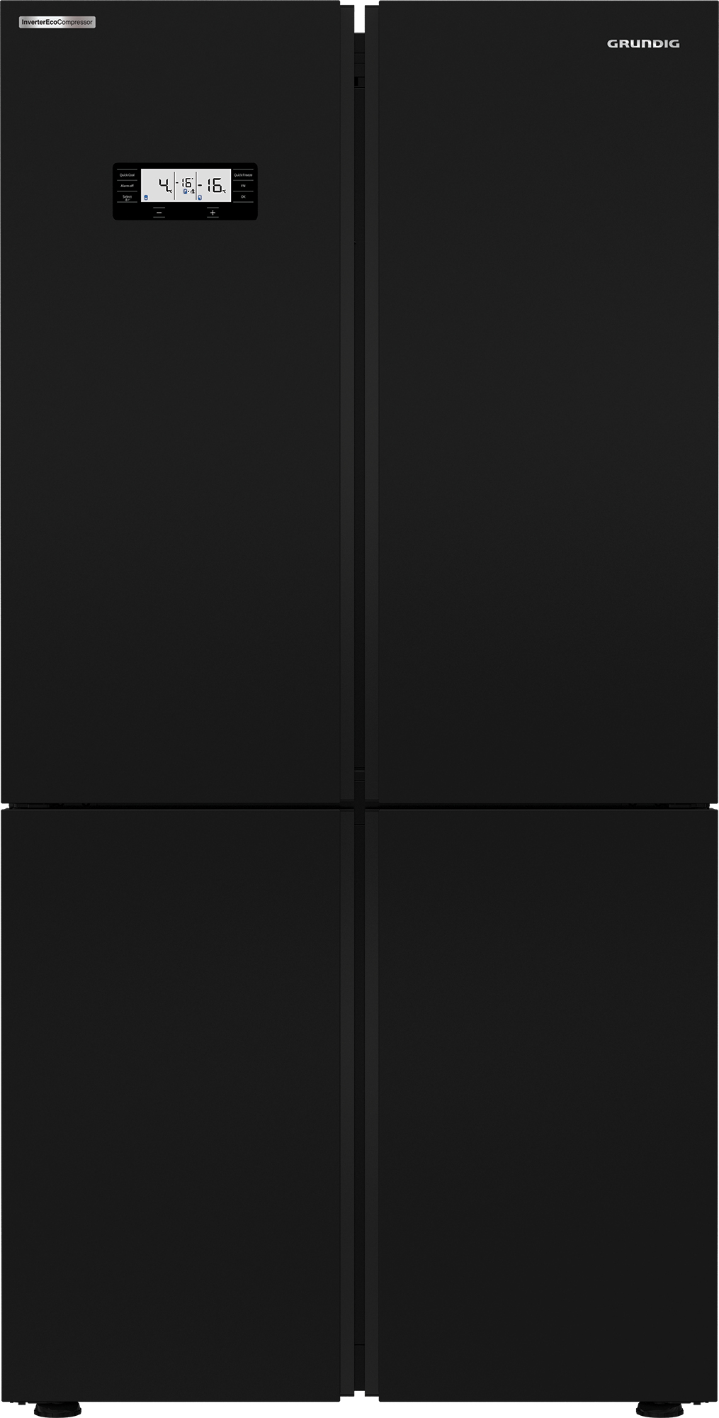 GQN21245GBN side-by-side refrigerator Freestanding