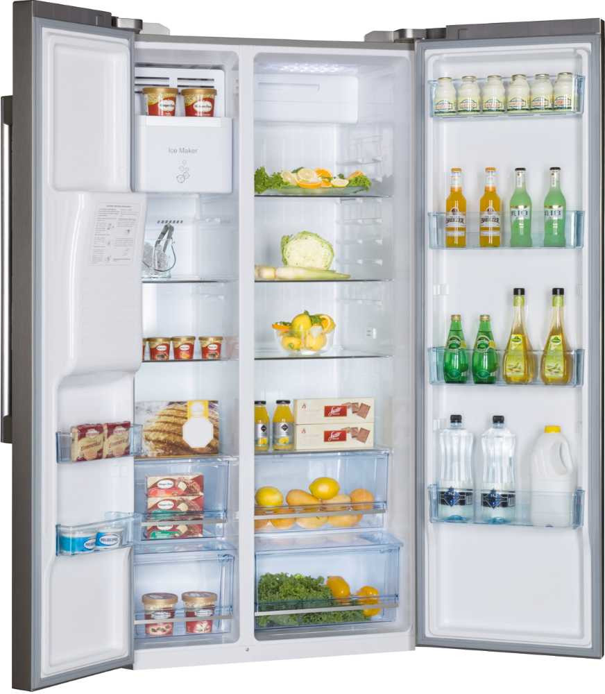 Haier HRF-629IF6 side-by-side refrigerator Freestanding Silver – image 4