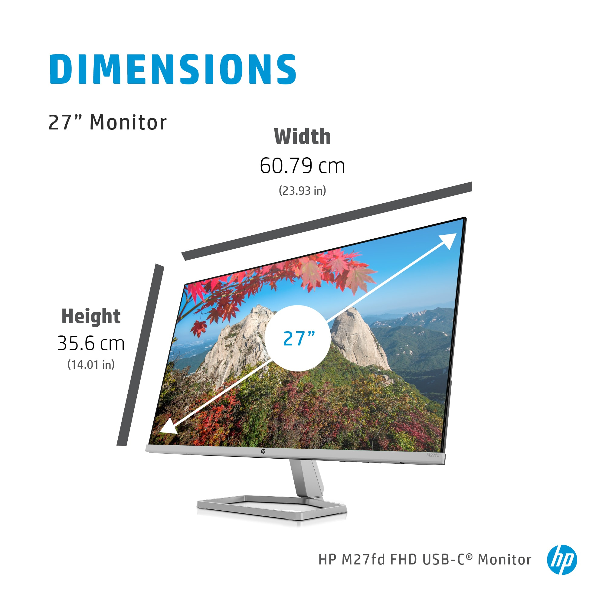 HP M27fd computer monitor – image 7