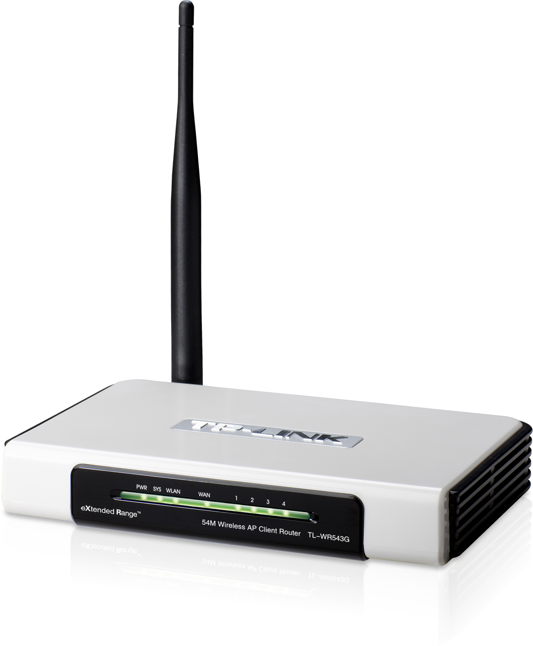TP-Link TL-WR543G wireless router Fast Ethernet Black, White – image 3