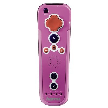 Hama 00054640 Gaming Controller Pink Gamepad Wii