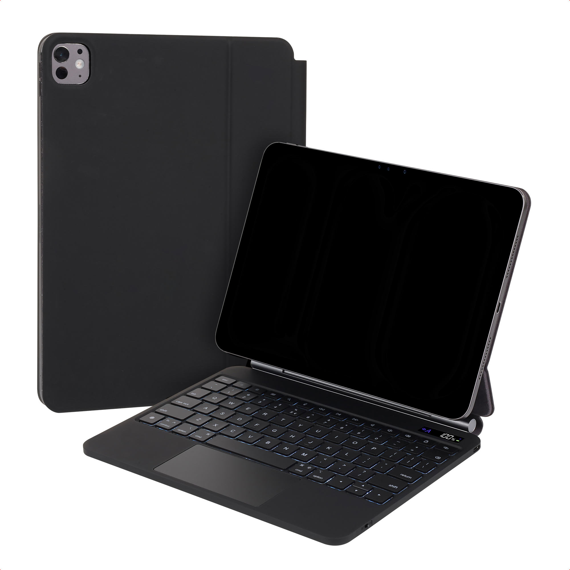 Accezz SH00090866 mobile device keyboard QWERTY Dutch Bluetooth Black – image 1